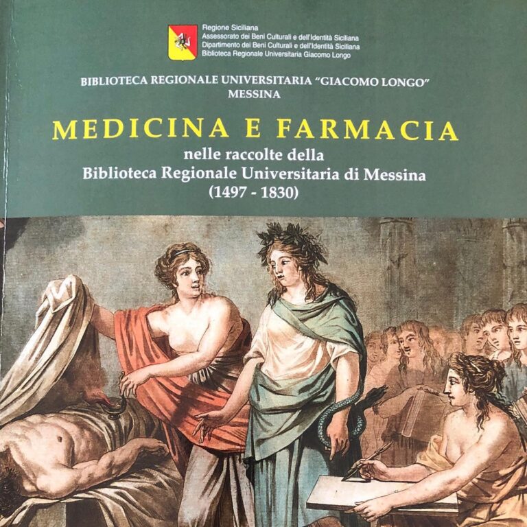 Presentazione del catalogo Medicina e Farmacia dal 1497 al 1830